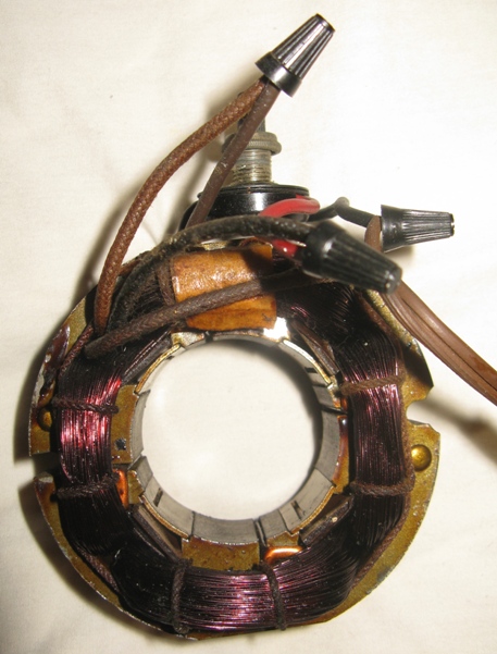Original Stator Back View